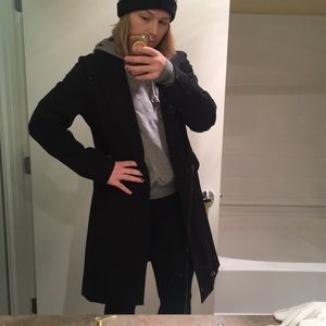 Gap black Rain Jacket